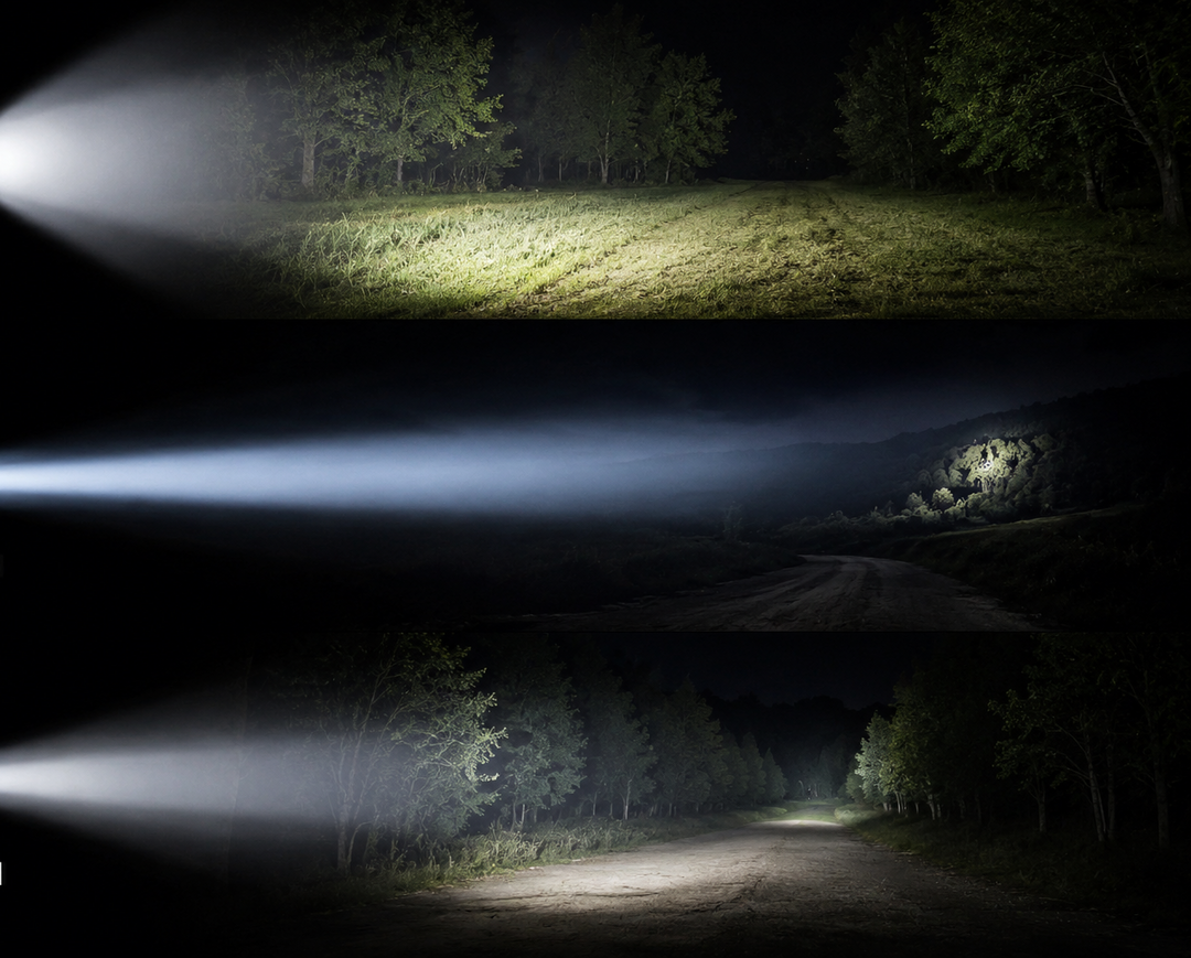 How to Choose the Perfect Flashlight Beam Pattern