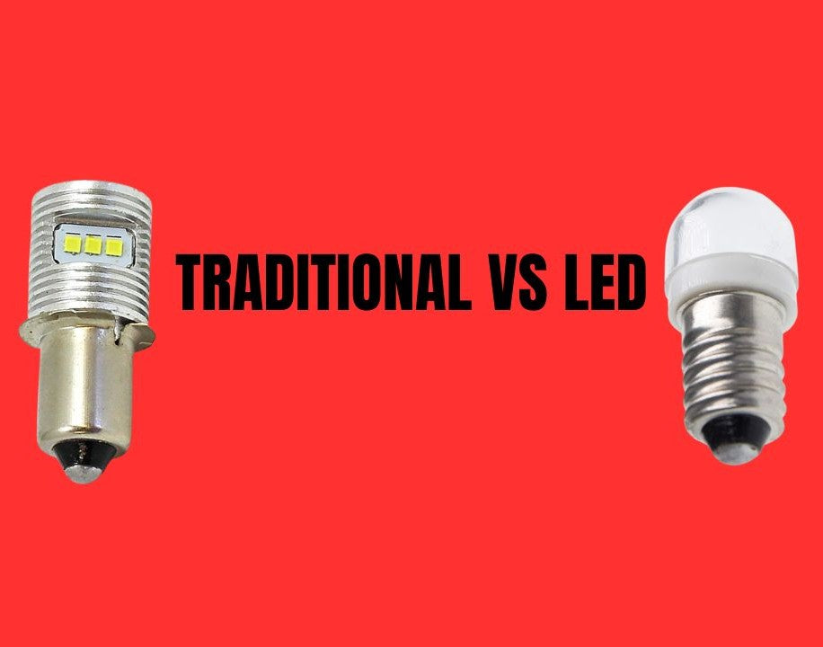 LED vs Traditional Torch Bulbs: What’s the Difference?