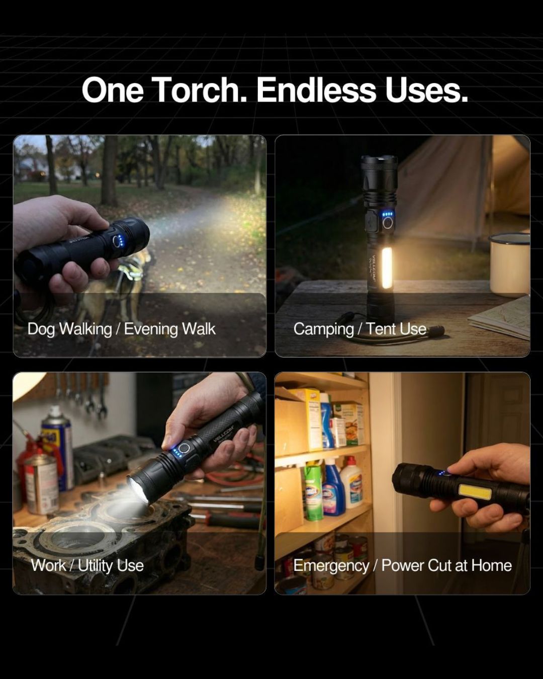 DayLighter™ Tactical Dual Torch With Case