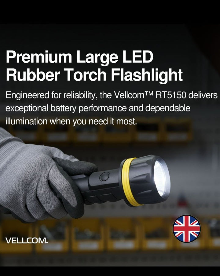 RT5150 Large Size Rubber Torch 3 or 7 LED