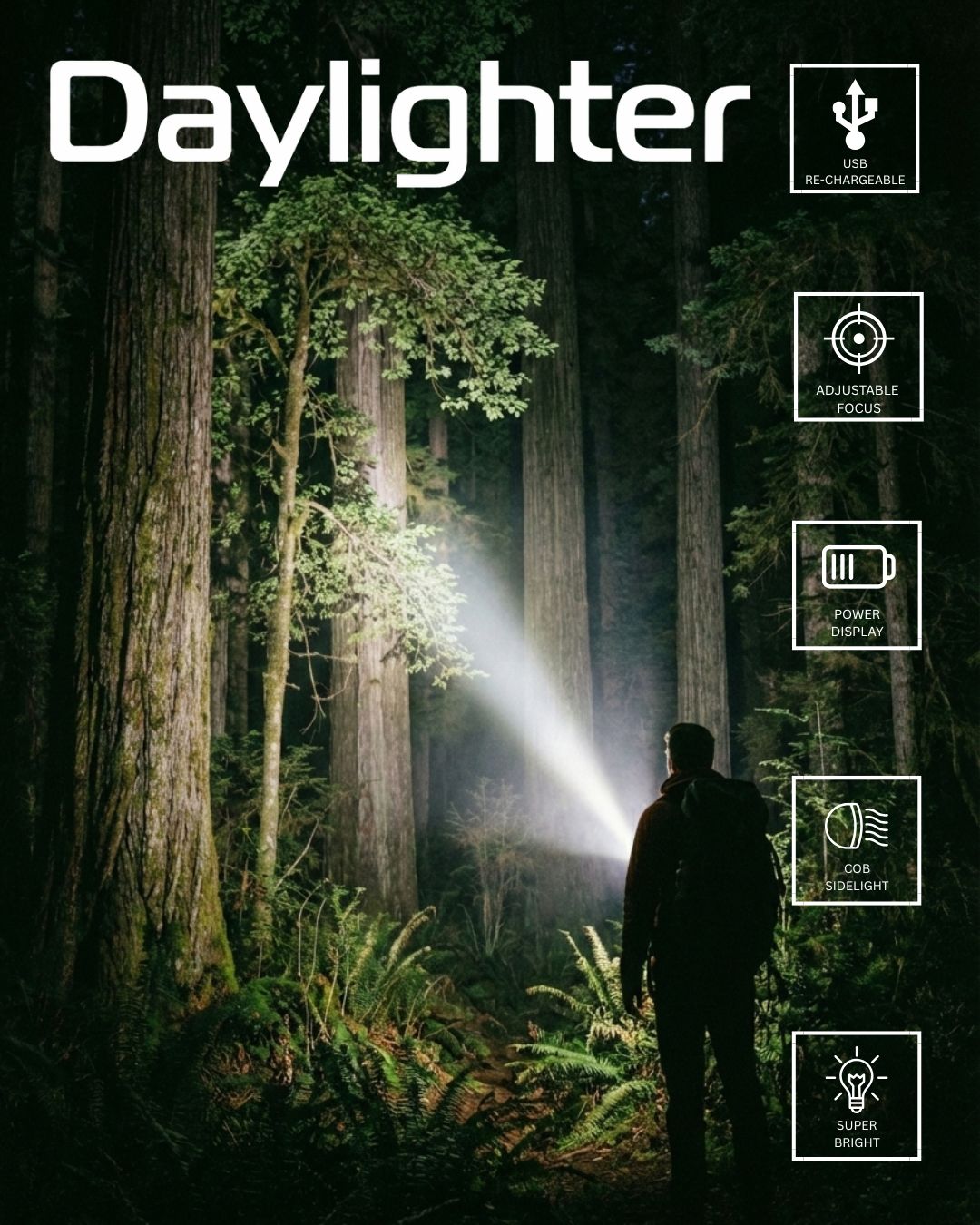 DayLighter™ Dual-Beam Tactical Torch with Case