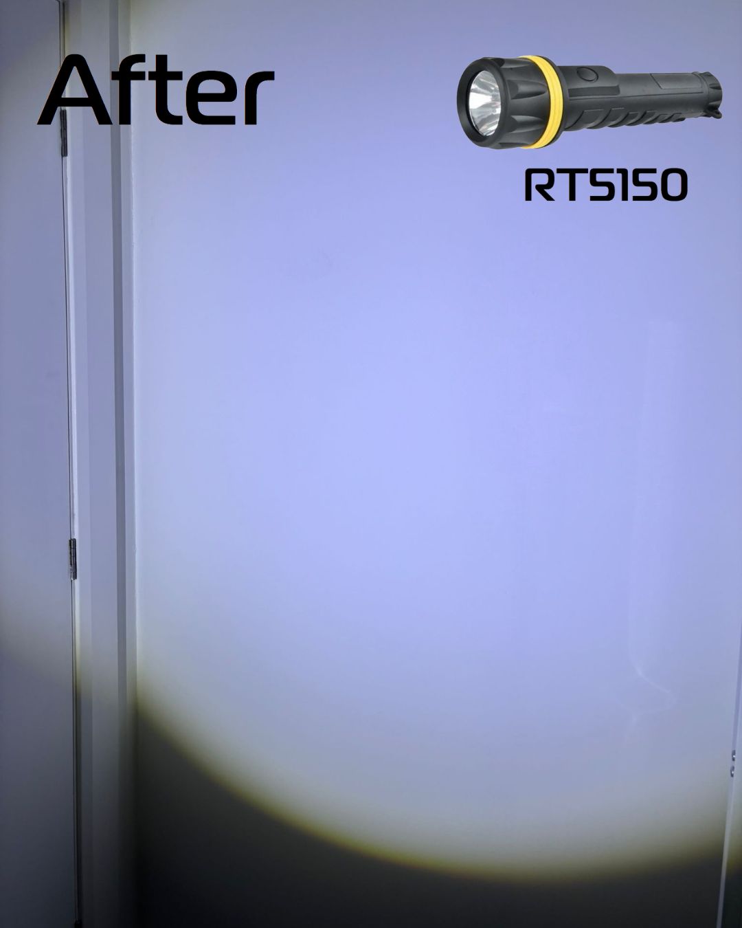 RT5150 Large Size Rubber Torch 3 or 7 LED