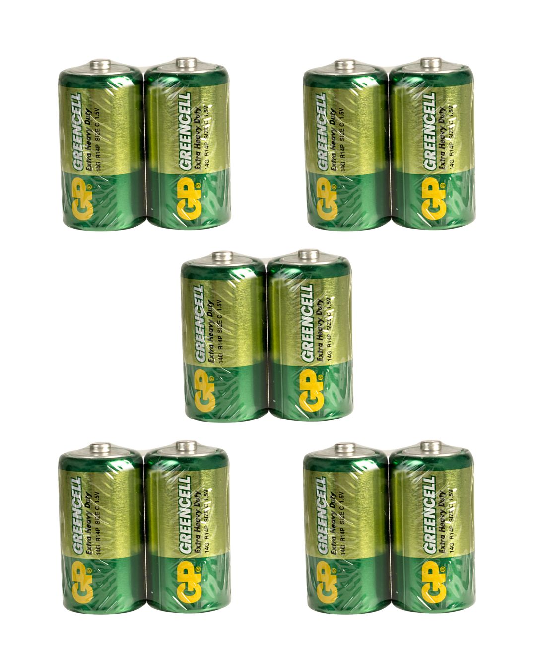GP Greencell D Batteries – Multi-Pack