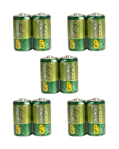 GP Greencell D Batteries – Multi-Pack
