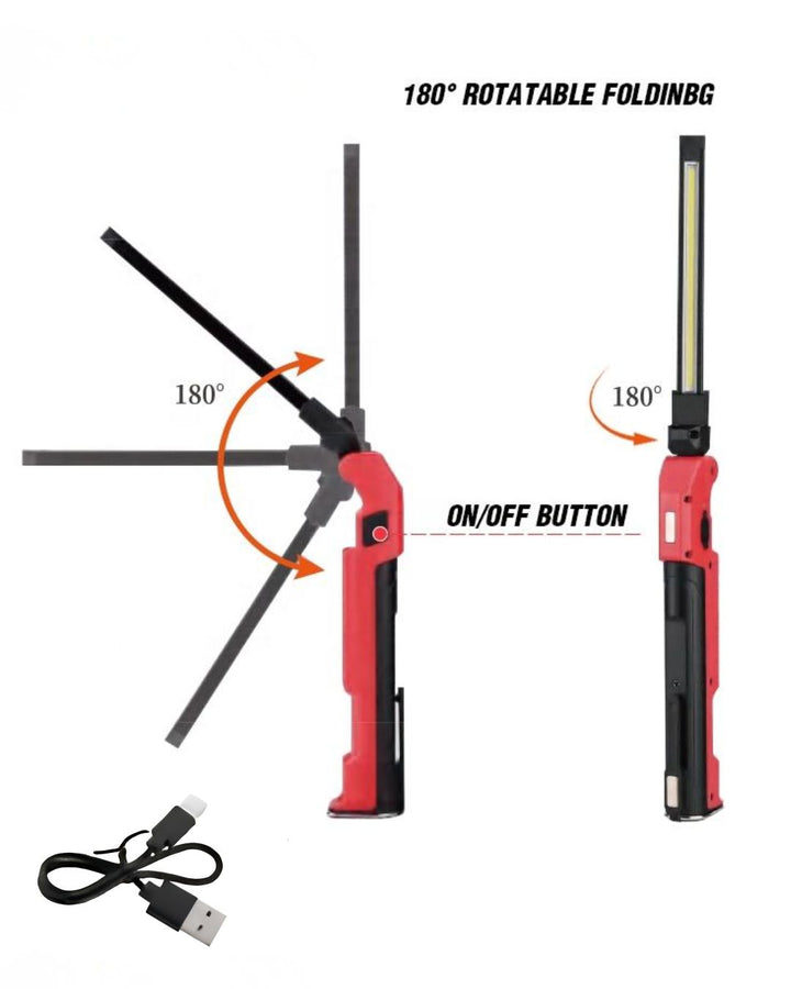 Ultra-Thin Rechargeable Inspection Light