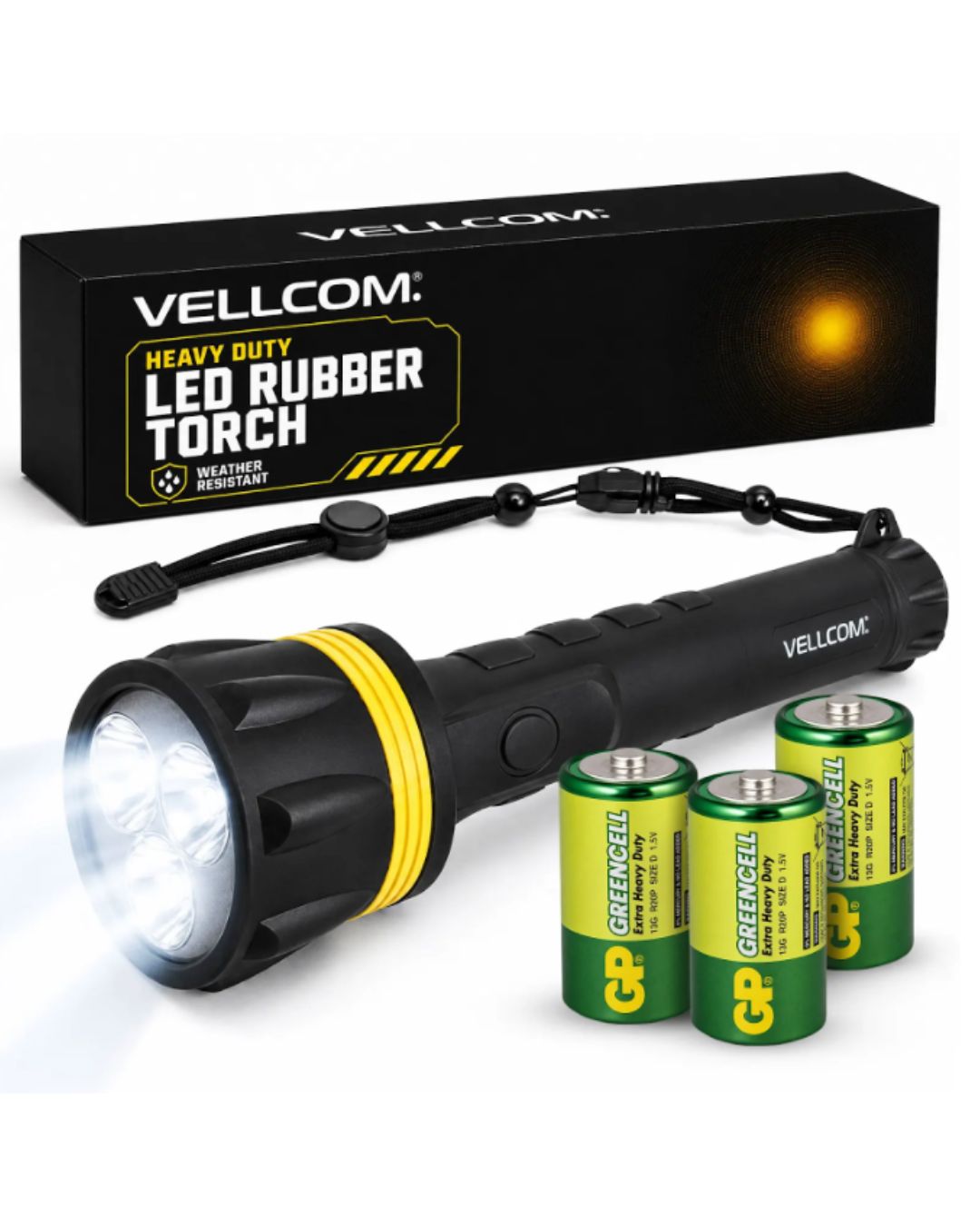 Reliable torches for power cuts and emergencies in use