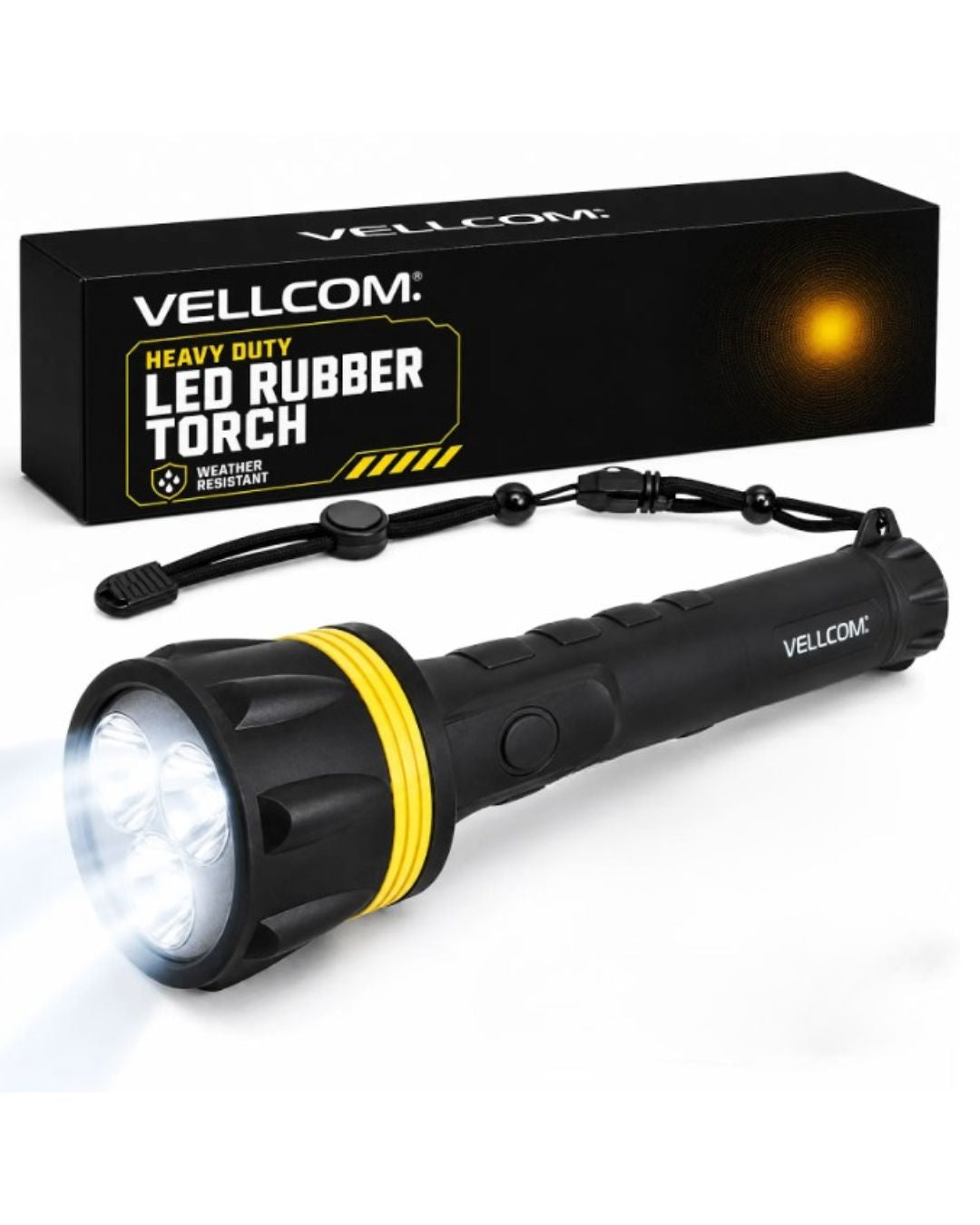 RT5150 Large Size Rubber Torch 3 or 7 LED