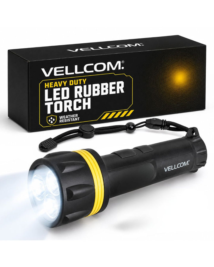 RT5149 Medium Size Rubber Torch 3 or 7 LED