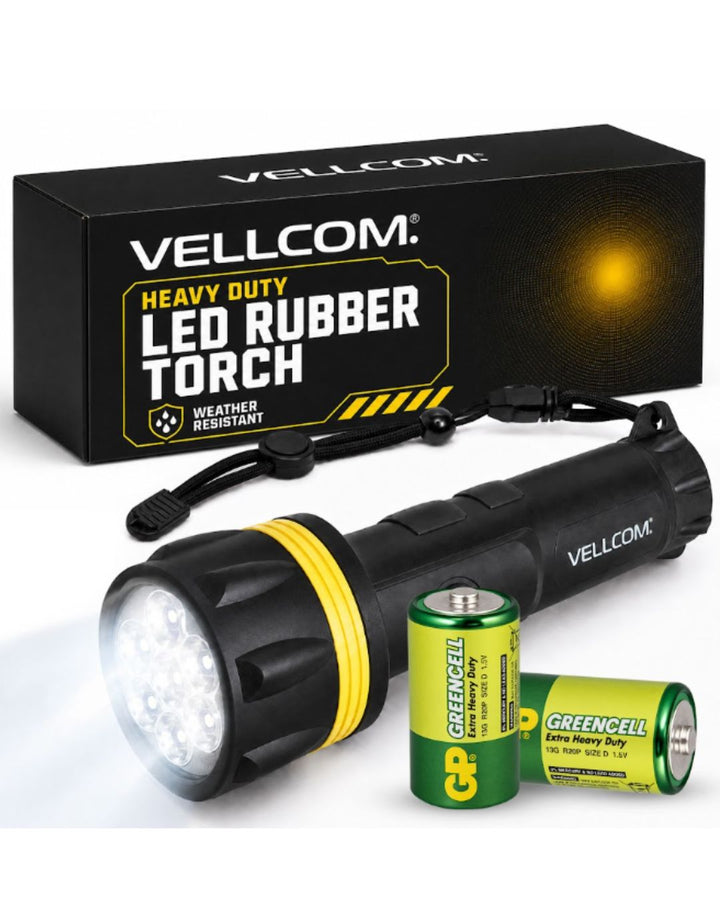 RT5149 Medium Size Rubber Torch 3 or 7 LED