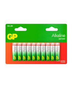 GP Alkaline AA Batteries 20 pack