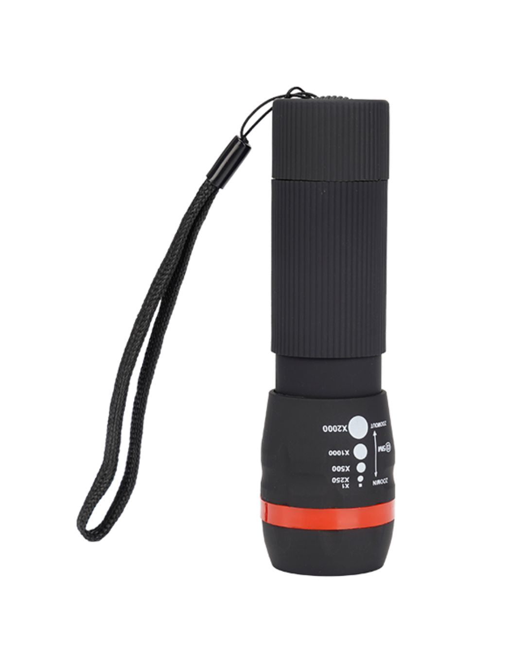Vellcom™ Focus Mini COB Torch rear view with wrist strap