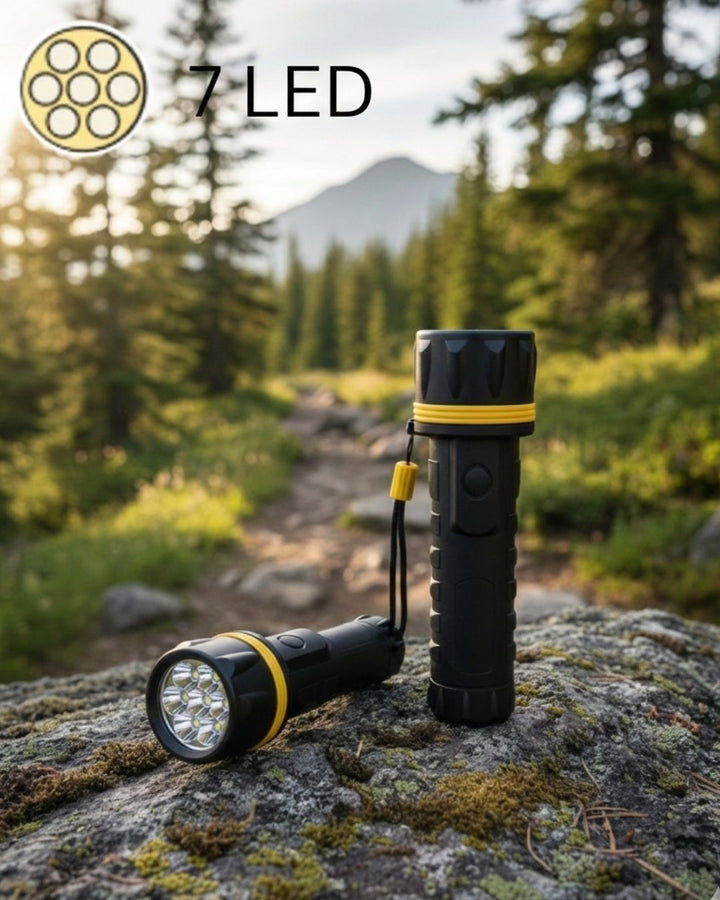 Rubber Torch ML 7 LED Value Bundle