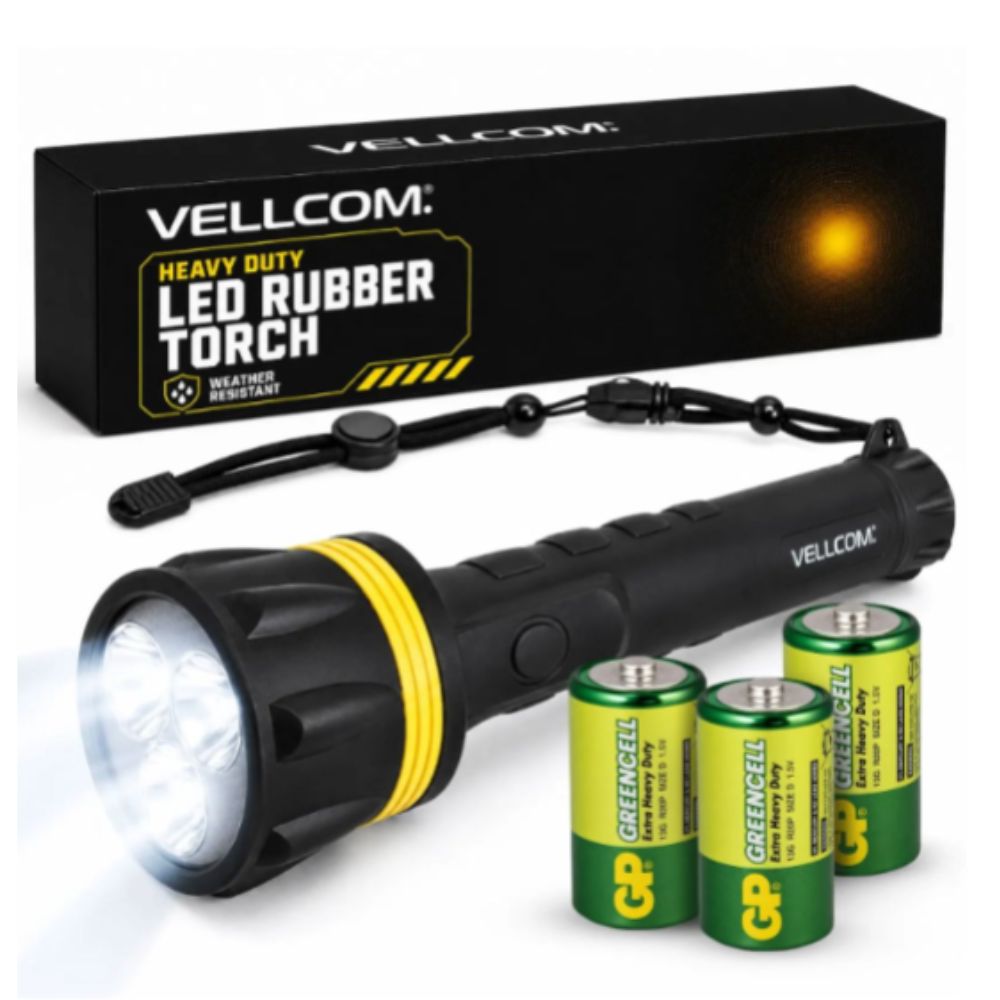 Reliable VELLCOM torches for security and night patrols