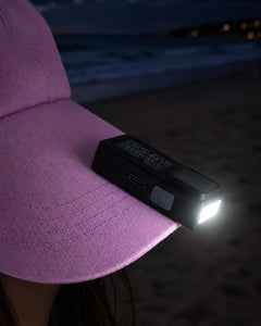 Vellcom™ Mini Clip-On COB Rechargeable Light outdoors